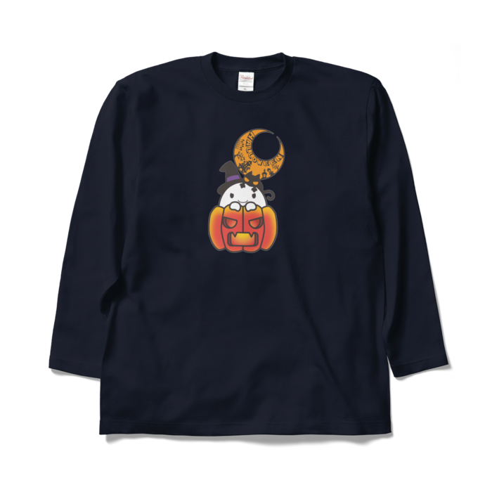 ロングスリーブTシャツ - XL - ネイビー