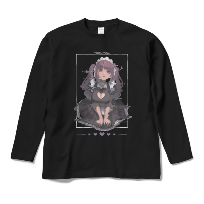 ロングスリーブTシャツ - M - ブラック