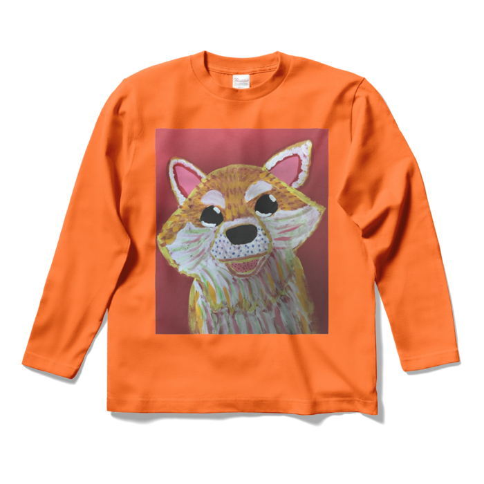 ロングスリーブTシャツ - S - オレンジ