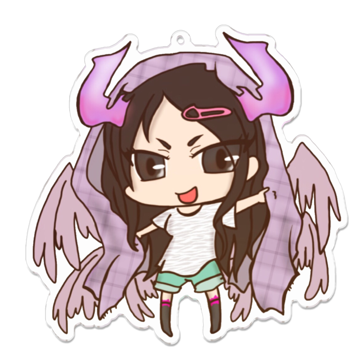アクリルキーホルダー - 100 x 100 (mm)