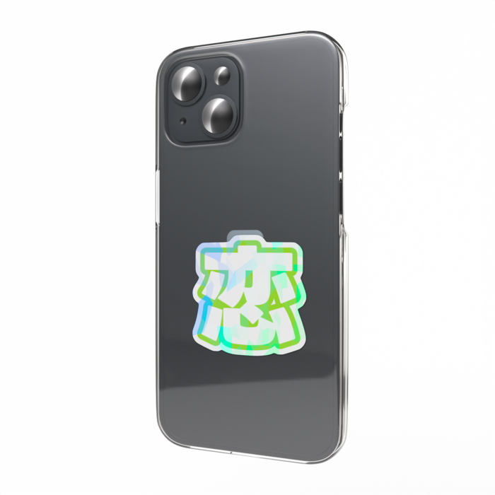 ホログラムスマホステッカー - 縦