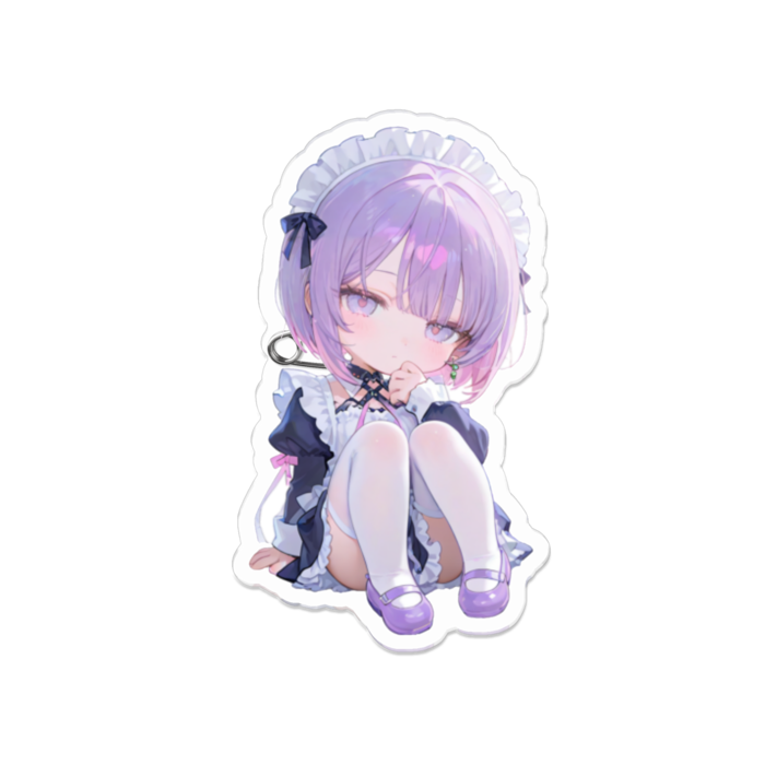 アクリルバッジ - 70 x 70 (mm)