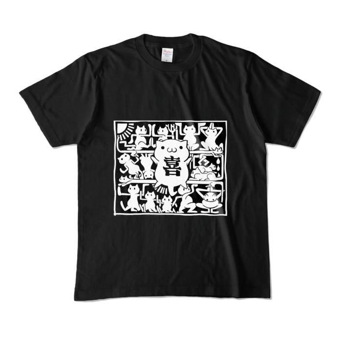 カラーTシャツ - M - ブラック (濃色)