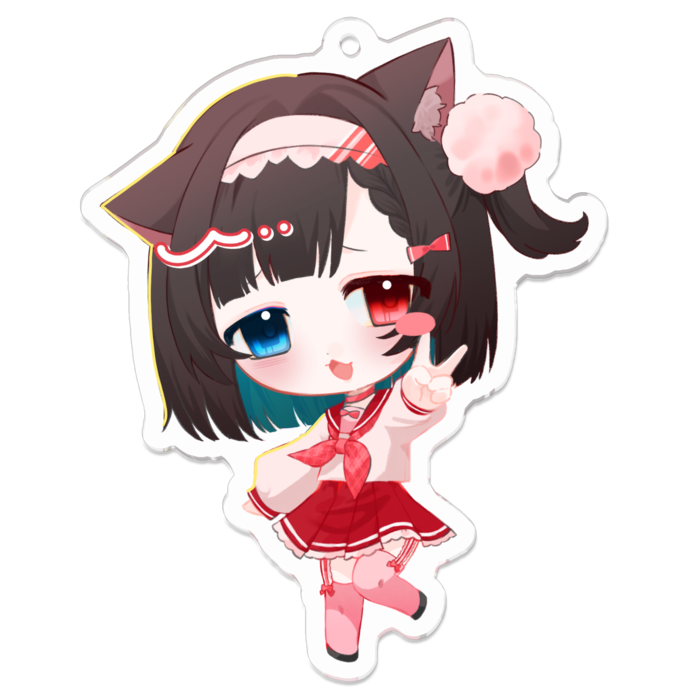 アクリルキーホルダー - 70 x 70 (mm)