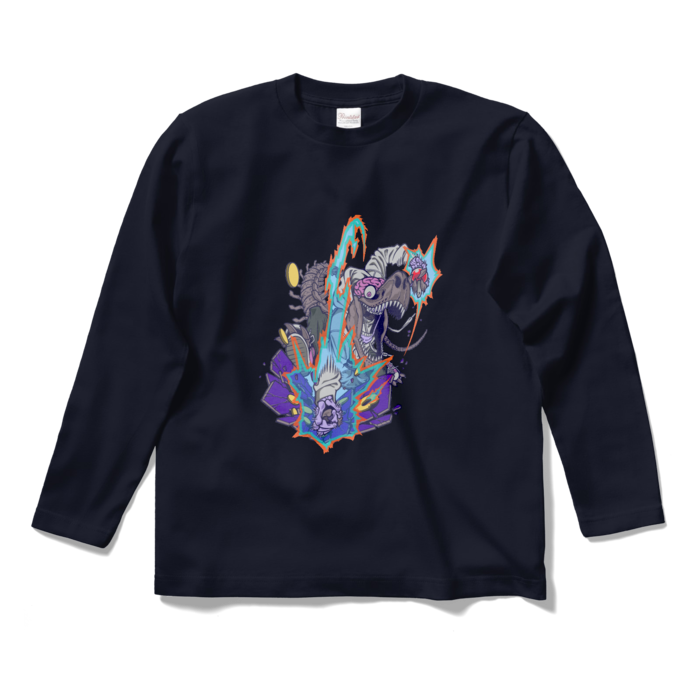 ロングスリーブTシャツ - S - ネイビー