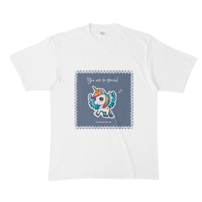 ユニコーン Tシャツ - XL - 白