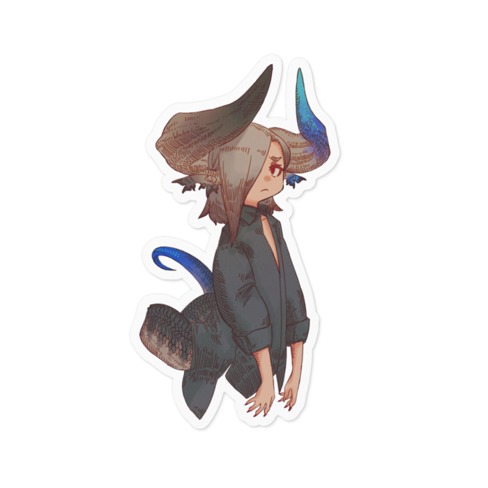 ステッカー - 100 x 100 (mm)