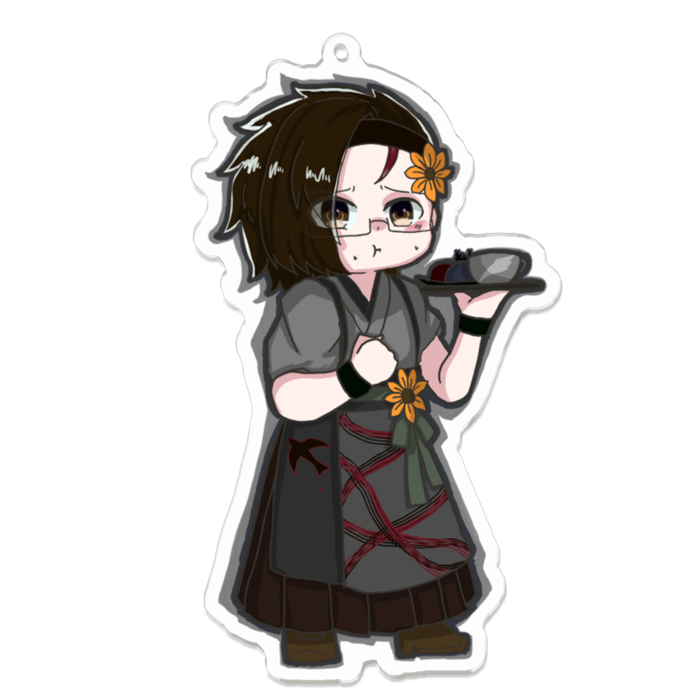 アクリルキーホルダー - 100 x 100 (mm)