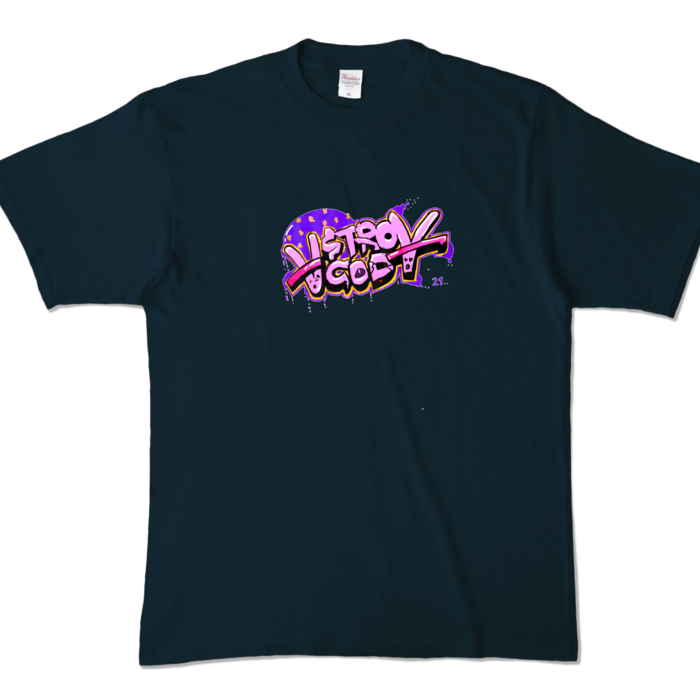 カラーTシャツ - XL - ネイビー (濃色)
