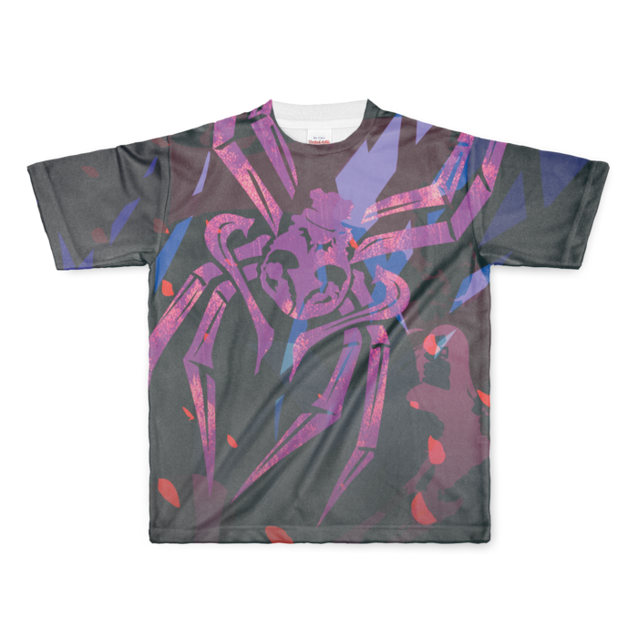 超昂大戦 八爪妖蠱ハツネ フルグラフィックTシャツ L サイズ