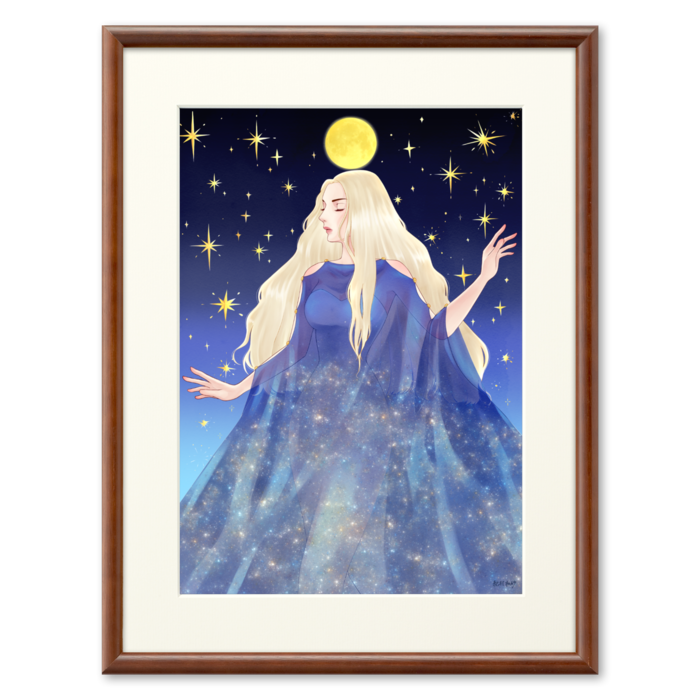 複製画(プリモアート) - A4(額縁・ブラウン)