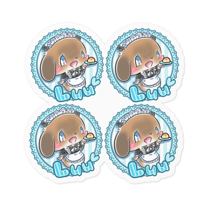 ステッカー - 100 x 100 (mm)
