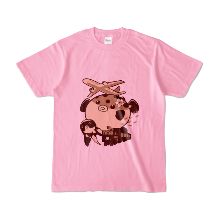 カラーTシャツ - S - ピーチ (淡色)