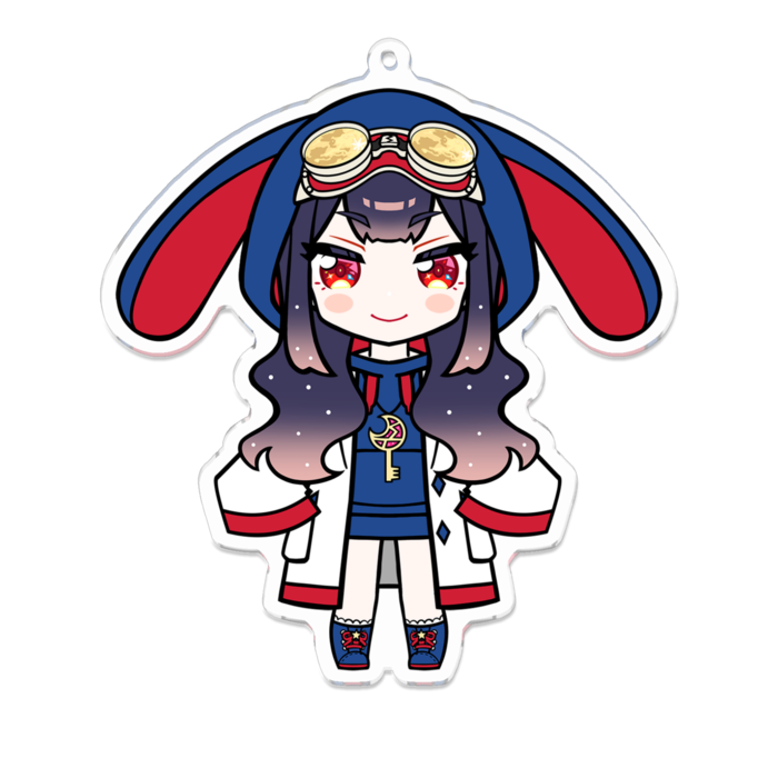 アクリルキーホルダー - 100 x 100 (mm)