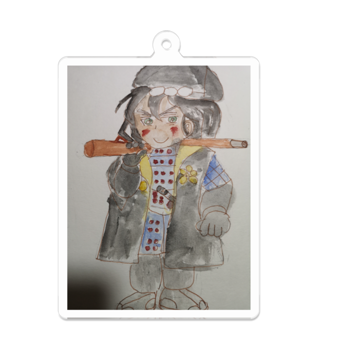 アクリルキーホルダー - 70 x 70 (mm)