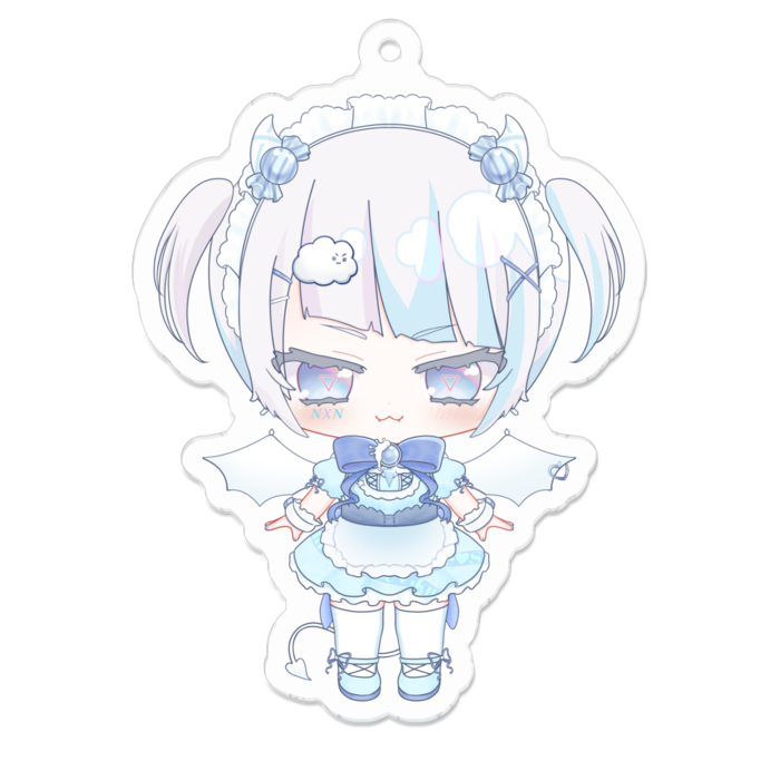 アクリルキーホルダー - 70 x 70 (mm)