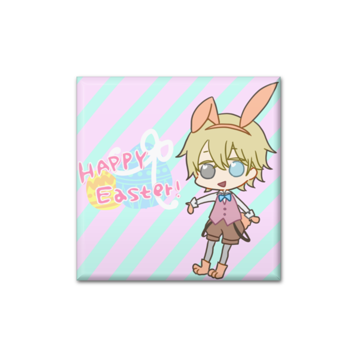 缶バッジ - 四角形40mm