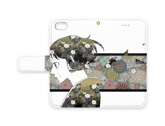 手帳型iPhoneケース - iPhone 8 / 7 - ストラップ穴 あり