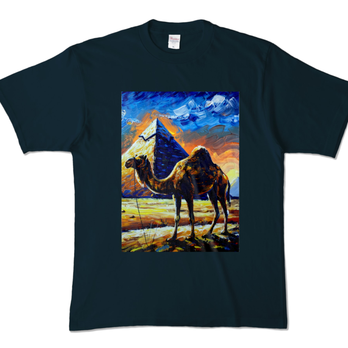 カラーTシャツ - XL - ネイビー (濃色)