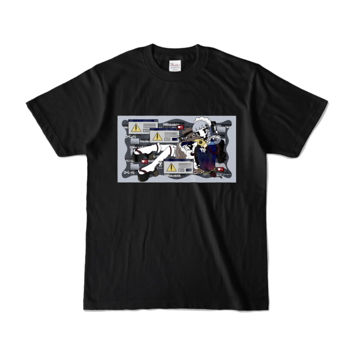 カラーTシャツ - S - ブラック (濃色)