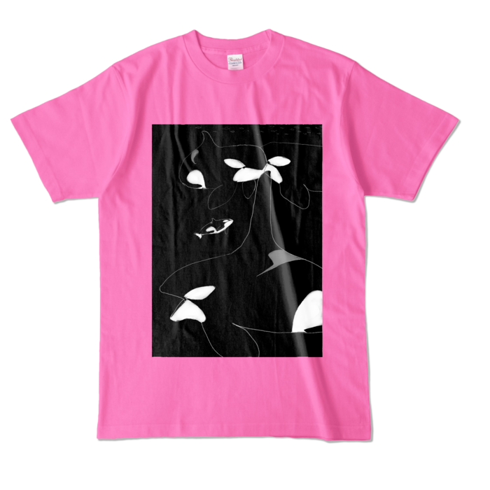 カラーTシャツ - L - ピンク (濃色)