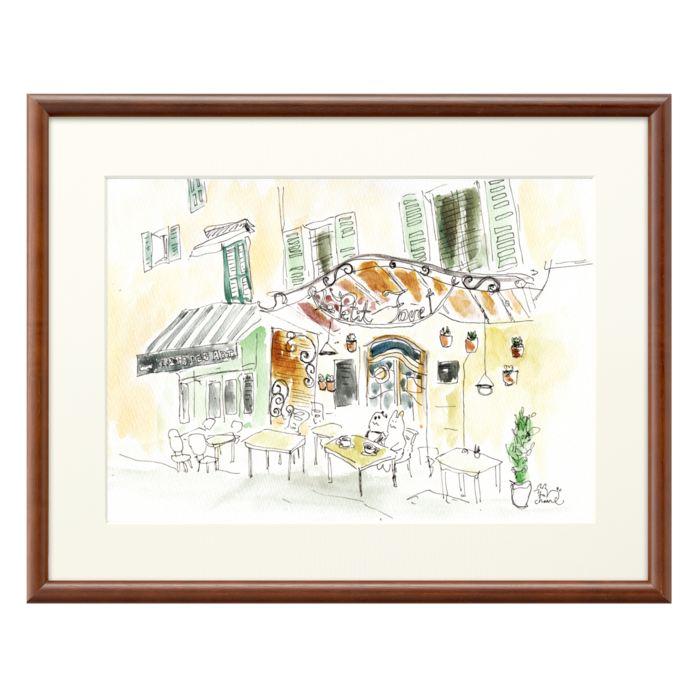 A2 - 額縁・ブラウン