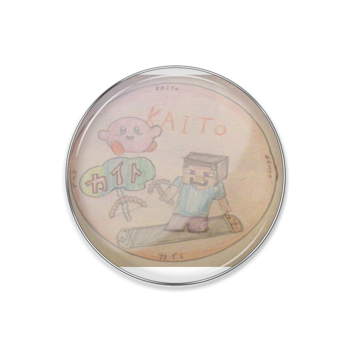 ピンバッジ - 丸形 25 mm