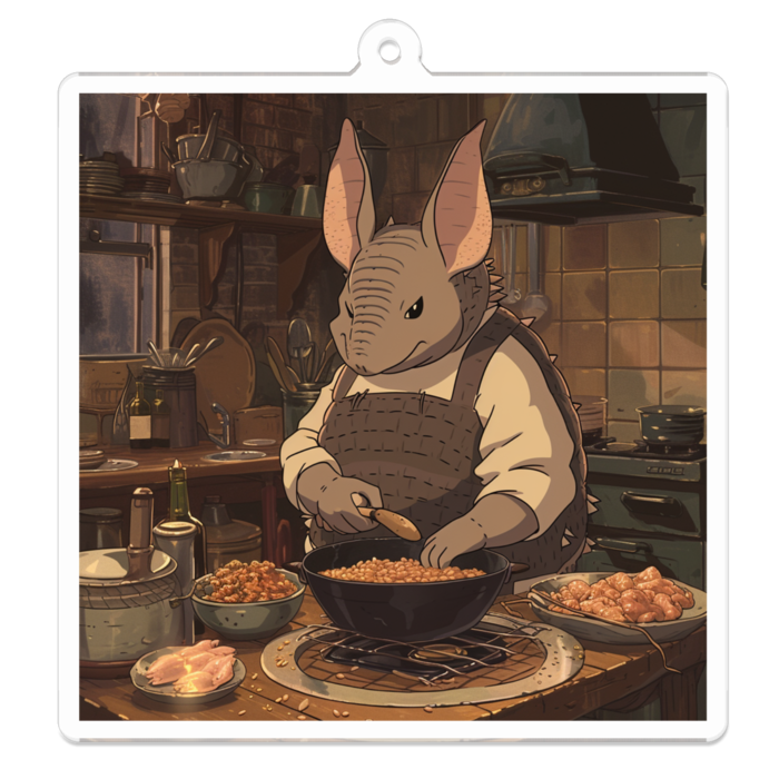 アクリルキーホルダー - 70 x 70 (mm)