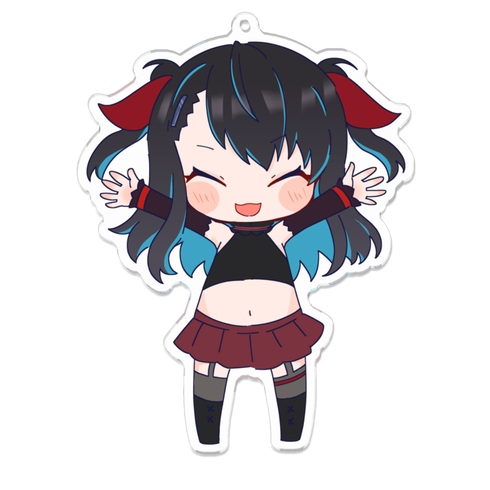 アクリルキーホルダー - 100 x 100 (mm)