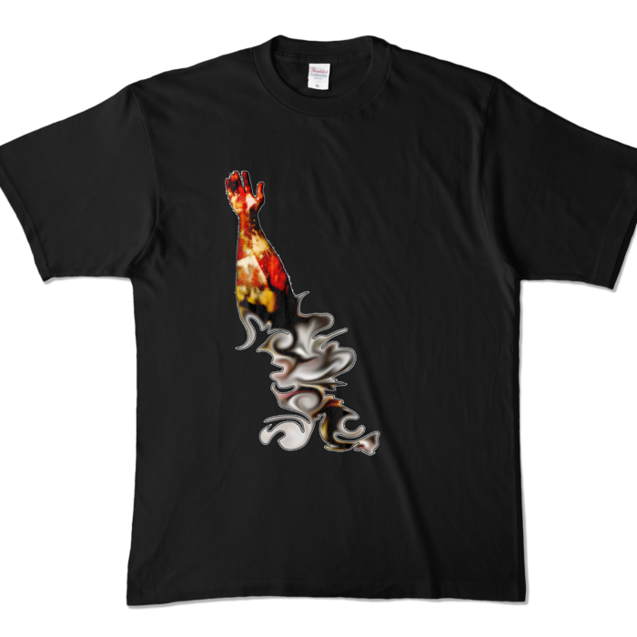 カラーTシャツ - XL - ブラック (濃色)