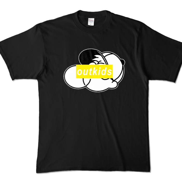 カラーTシャツ - XL - ブラック (濃色)