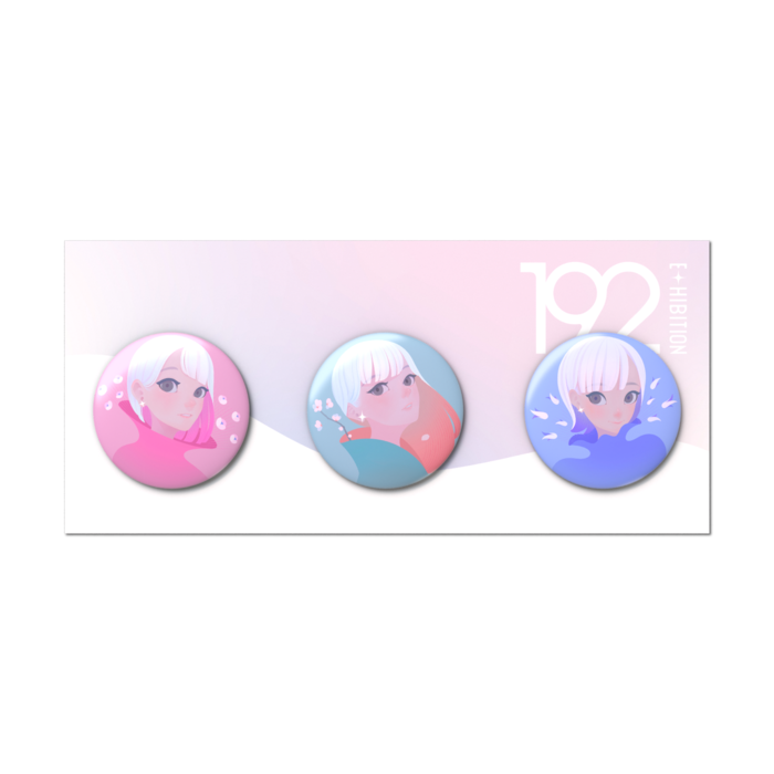 缶バッジセット - 3個セット