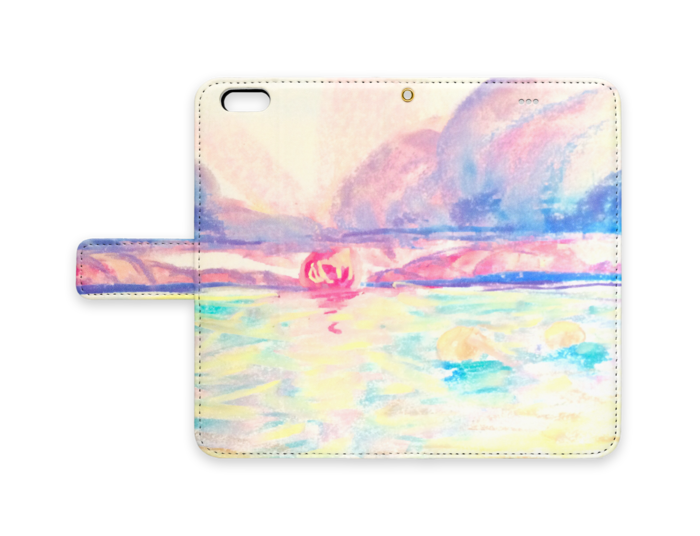 手帳型iPhoneケース - iPhone6 Plus - ストラップ穴 あり