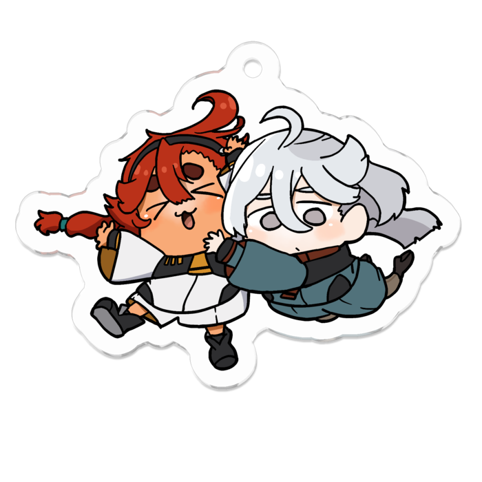 アクリルキーホルダー - 50 × 50 (mm)