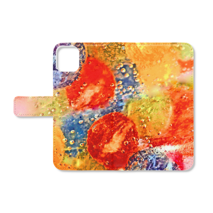 手帳型iPhoneケース - iPhone11ProMax - ストラップ穴 あり