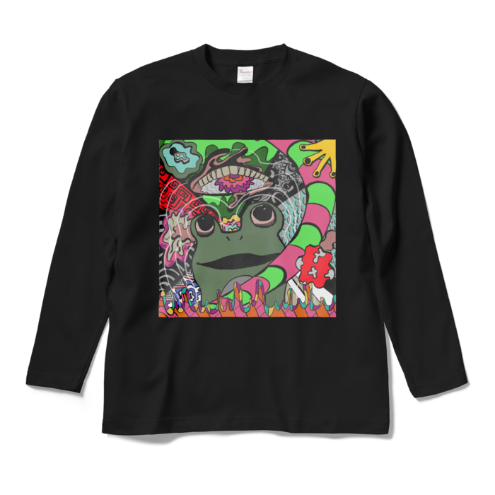 ロングスリーブTシャツ - M - ブラック