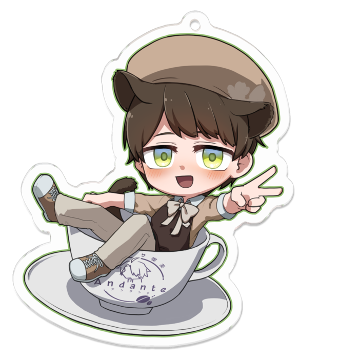 アクリルキーホルダー - 70 x 70 (mm)やったれ2025