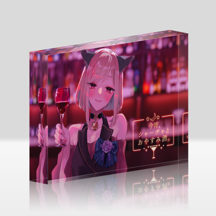 アクリルブロック（ホワイト）