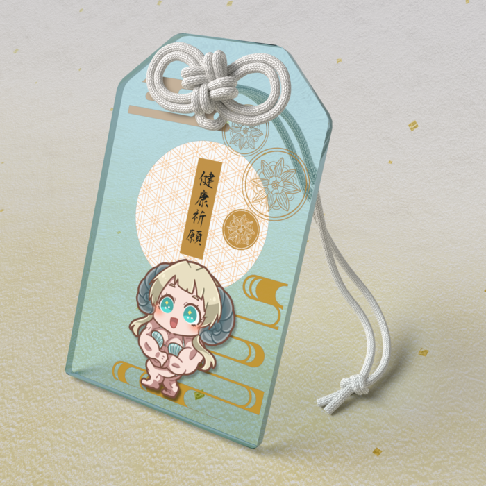 アクリルお守り - 50 × 80mm