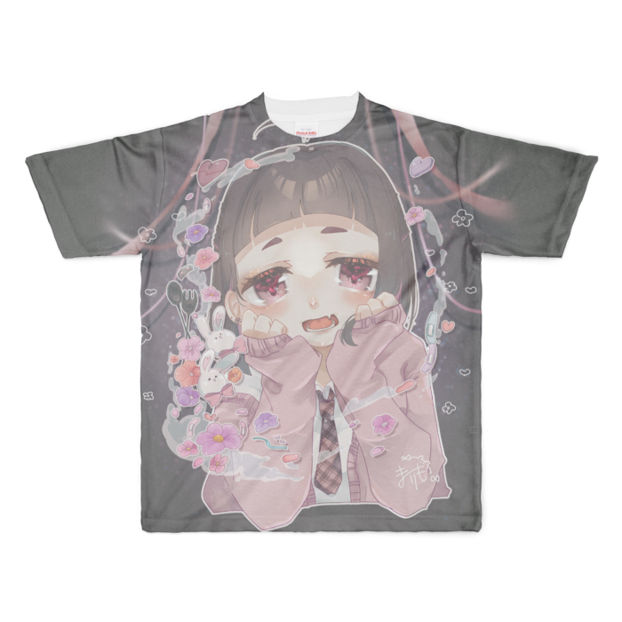 フルグラフィックTシャツ - XL - 両面印刷