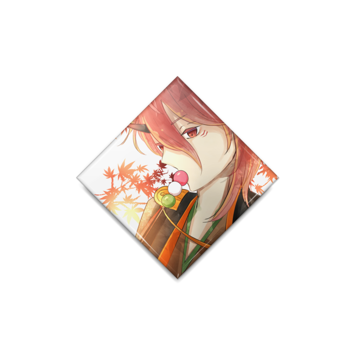缶バッジ - ひし形40mm