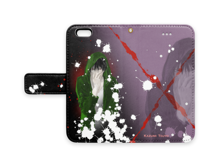 手帳型iPhoneケース - iPhone 6 / 6s - ストラップ穴 あり