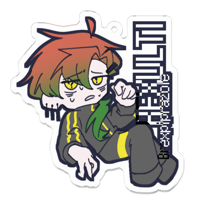 アクリルキーホルダー - 70 x 70 (mm)