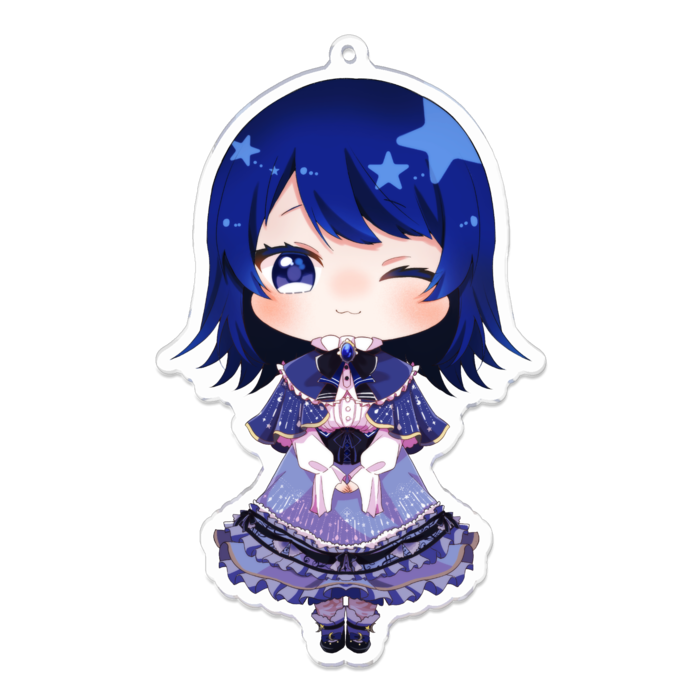 アクリルキーホルダー - 100 x 100 (mm)