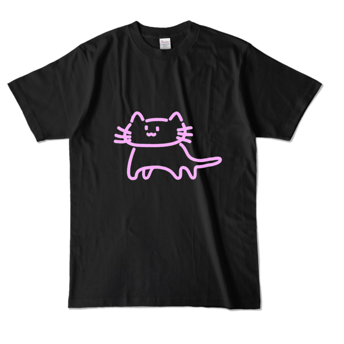 カラーTシャツ - L - ブラック (濃色)