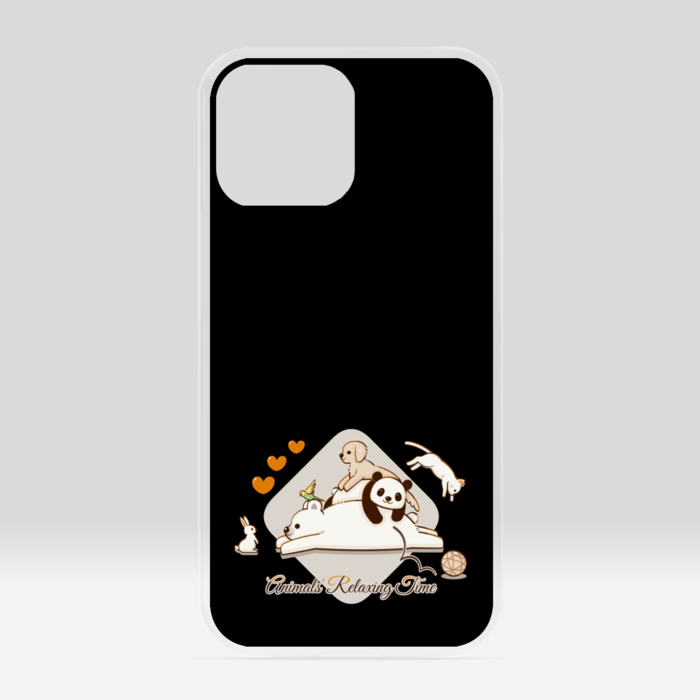 クリアiPhoneケース　黒色　iPhone 13ProMax