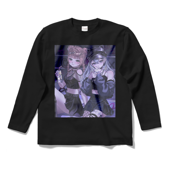 ロングスリーブTシャツ - S - ブラック