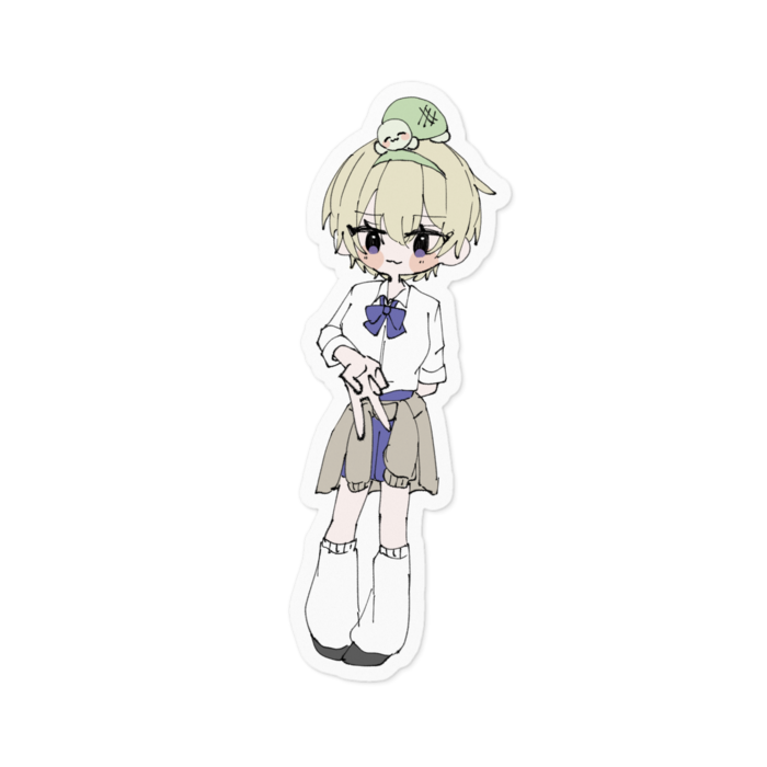 ステッカー - 100 x 100 (mm)