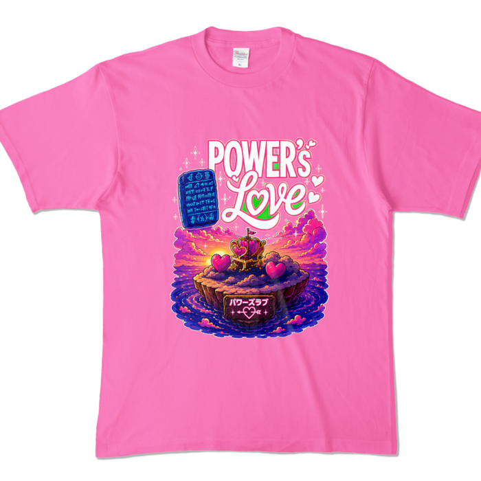 カラーTシャツ - XL - ピンク (濃色)