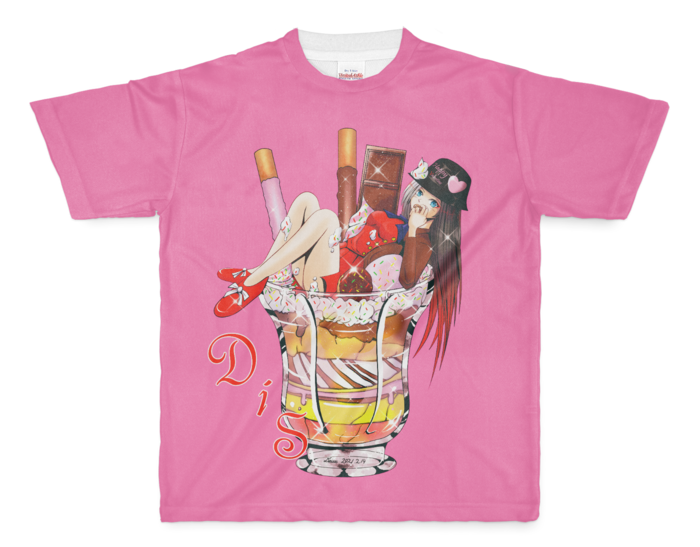 フルグラフィックTシャツ - M - 正面印刷のみ